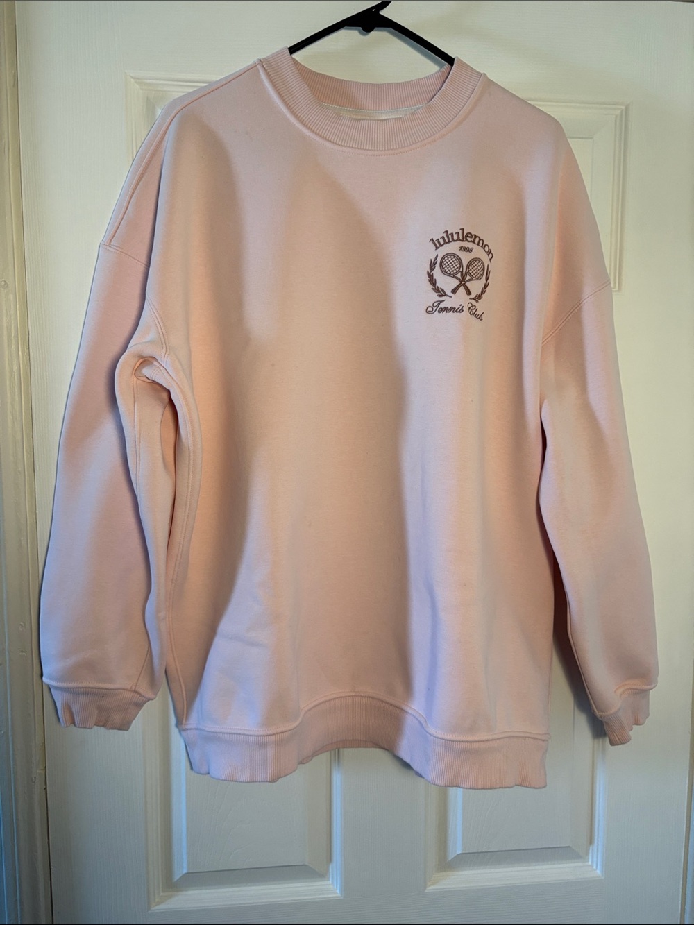 lululemon athletica Light Pink Crewneck Sweatshirt